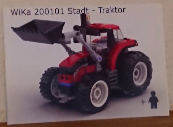 WiKa 200201 Stadt - Traktor Umbausatz - 78 Teile (kein vollständiges Modell)